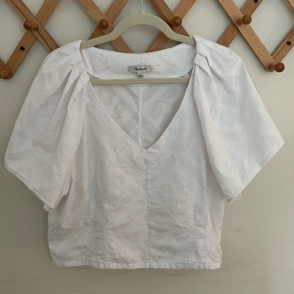 Madewell Eyelet Top